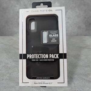 Case-Mate Protection Pack Case For Apple iPhone‎ 2018 6.5 (XS Max) - Black A7